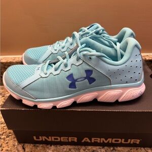 Under Armour Kids' Light Blue Sneakers